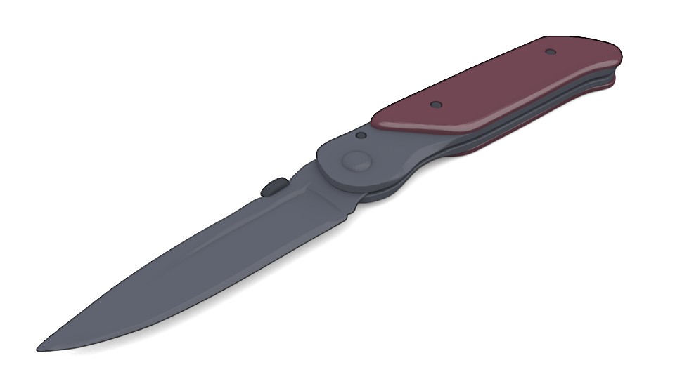 Knife, toon shader  preview image 1